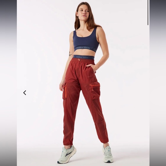 Outdoor Voices Windbreaker Pant in Desert Rose - Picture 4 of 8